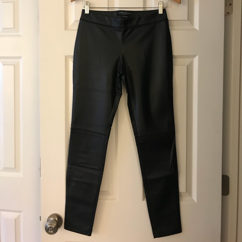 Guess Faux Leather Leggings - Size S